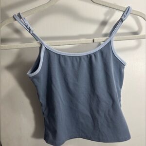 Editked Blue Tank Top